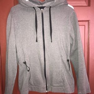 Athletic zip up hoodie